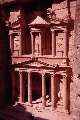 The most famous building of Petra is the Treasury building.  There is nothing much except a couple of square bare rooms inside.